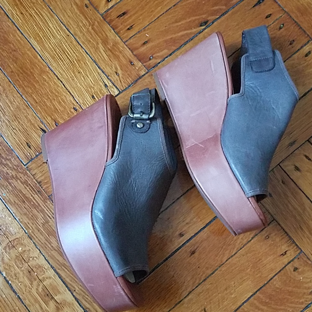Open Toe Wedge